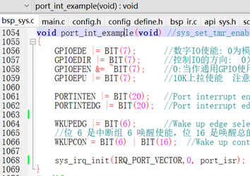 中科蓝讯SDK开发 GPIO介绍和 IO中断示例(图11)